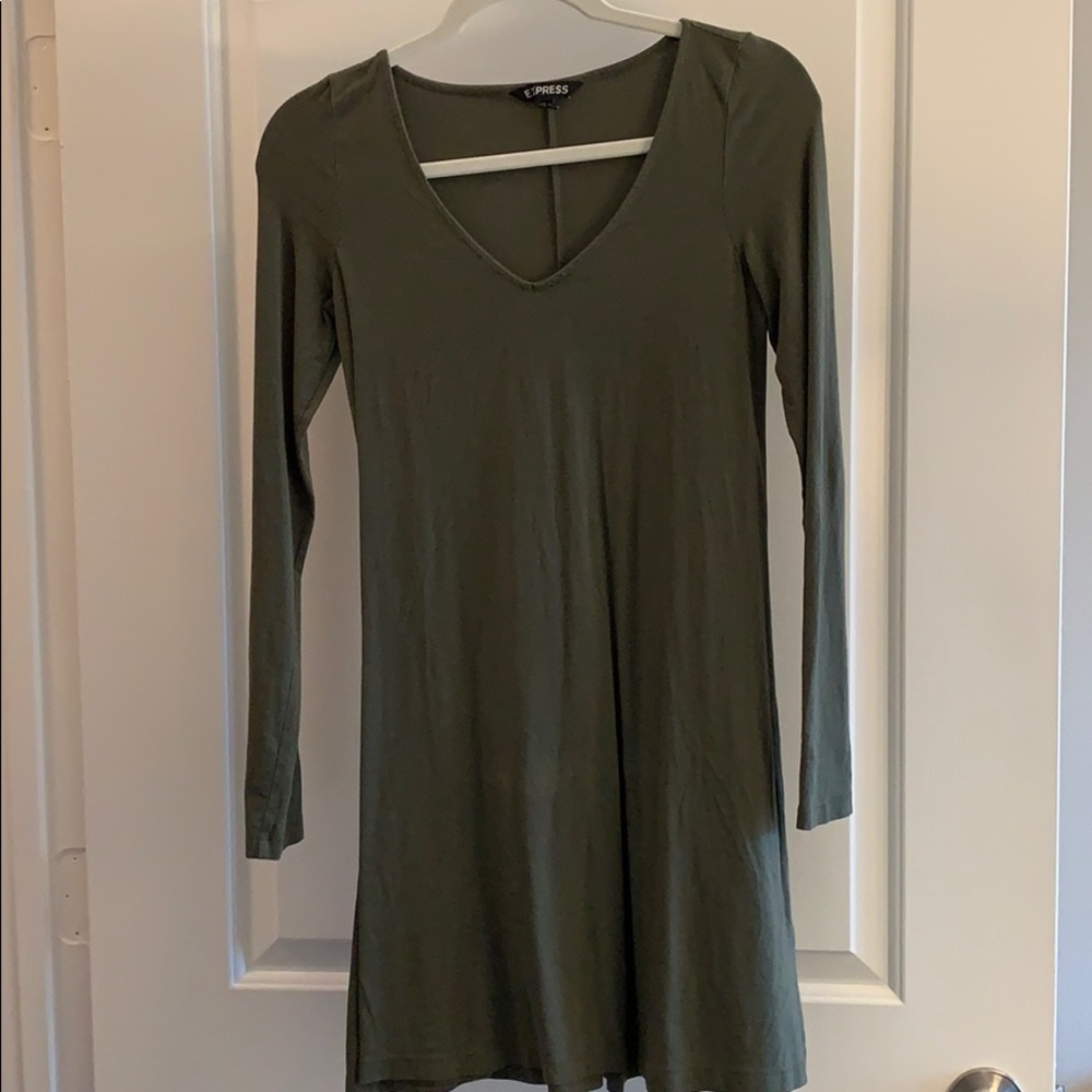 Express XS Long Sleeve Soft Dress